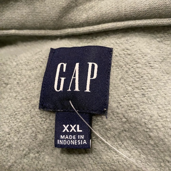 GAP Button up fleece lined Shirt Jacket🩵 - Picture 9 of 11